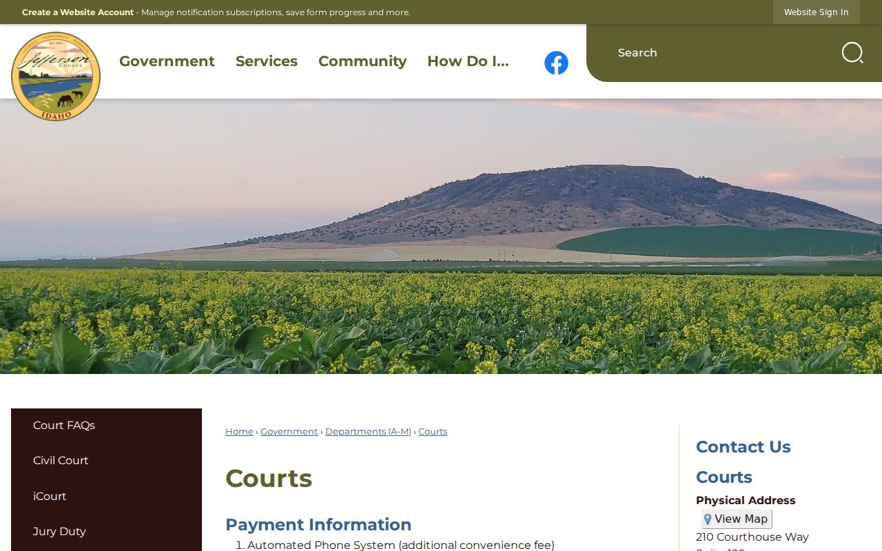 Jefferson County criminal court cases office information