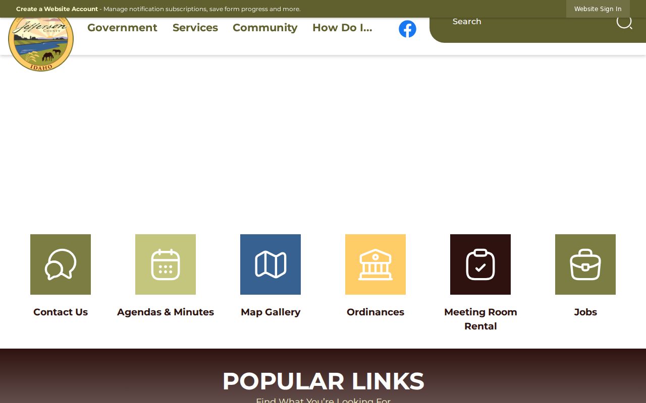 Jefferson County criminal history government office directory